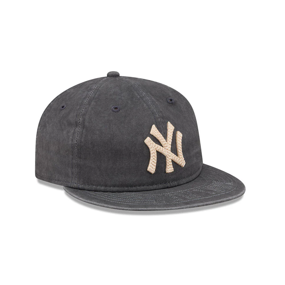 59FIFTY Retro Crown New York Yankees 59FIFTY® Day Visor Stitch Graphite Fitted - Image 3