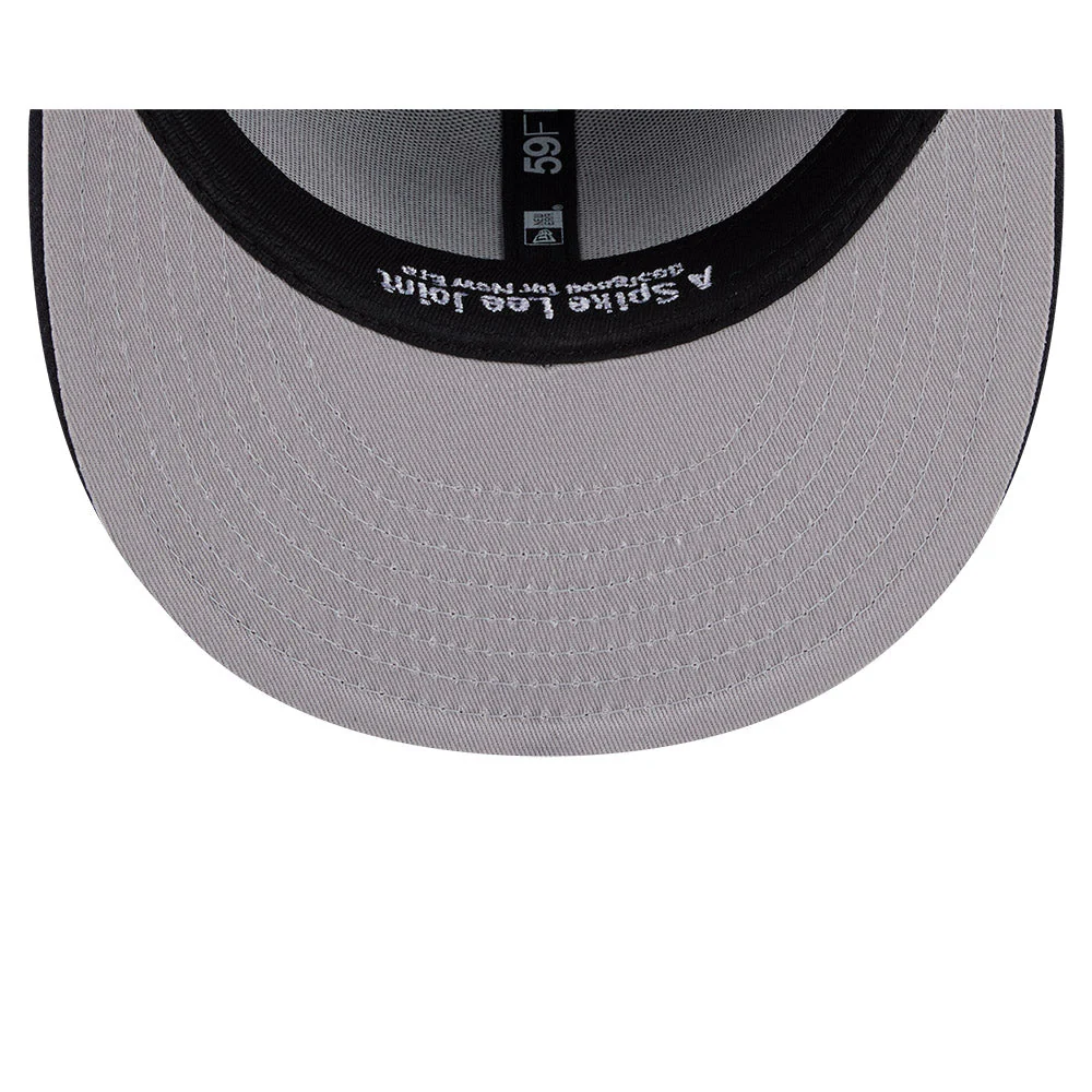 59FIFTY Spike Lee x New York Yankees x World Series Champions Baseballs Wool Navy Fitted - Image 7