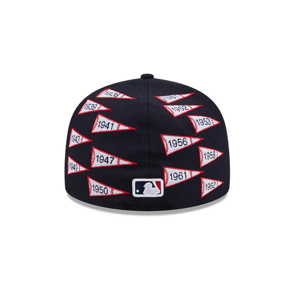 59FIFTY Spike Lee x New York Yankees x World Series Champions Pennants Wool Navy Fitted - Image 4