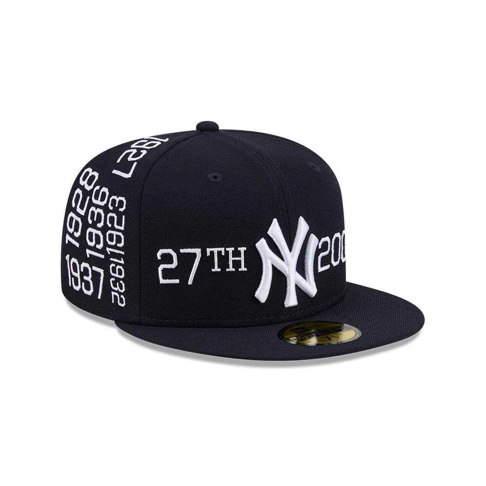 59FIFTY Spike Lee x New York Yankees x World Series Champions Years Wool Navy Fitted - Image 3