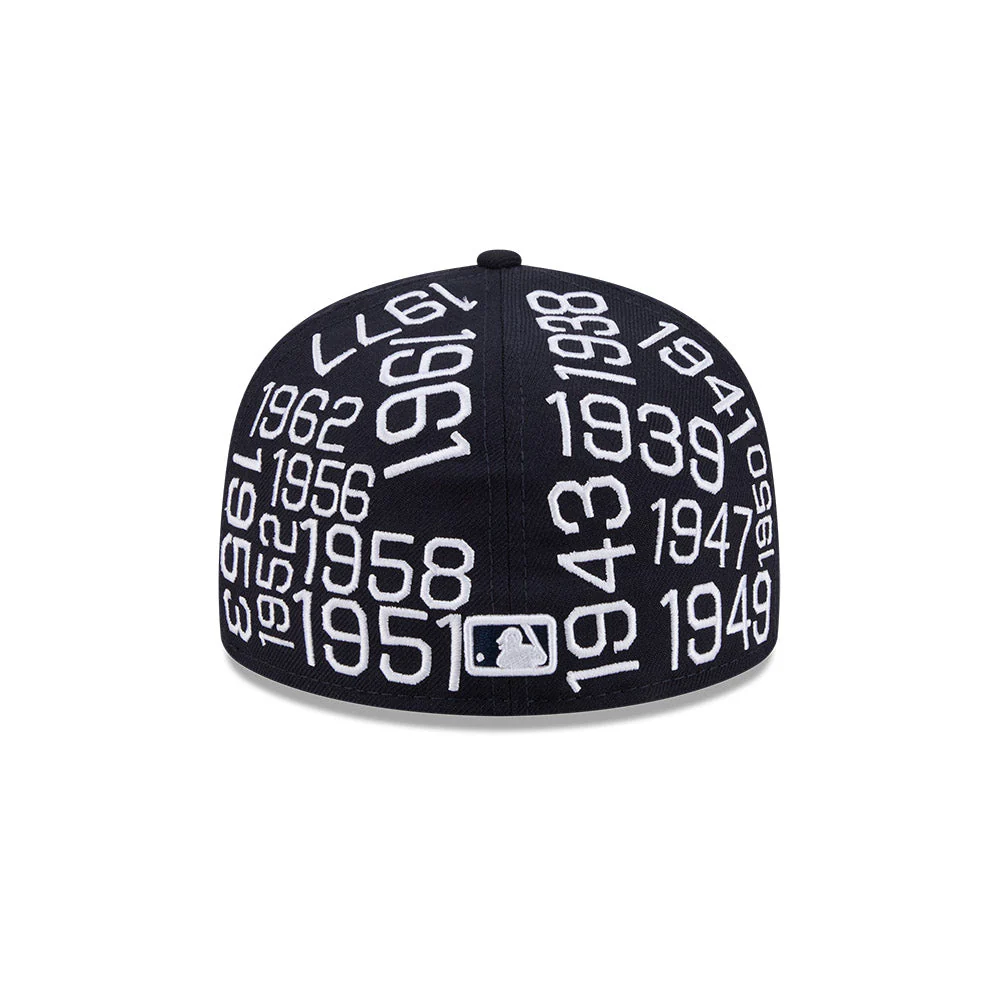 59FIFTY Spike Lee x New York Yankees x World Series Champions Years Wool Navy Fitted - Image 4