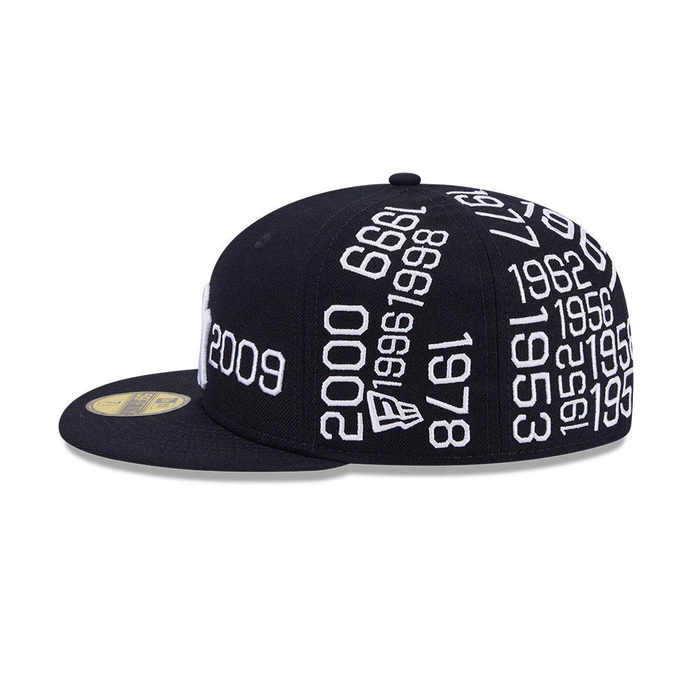 59FIFTY Spike Lee x New York Yankees x World Series Champions Years Wool Navy Fitted - Image 5