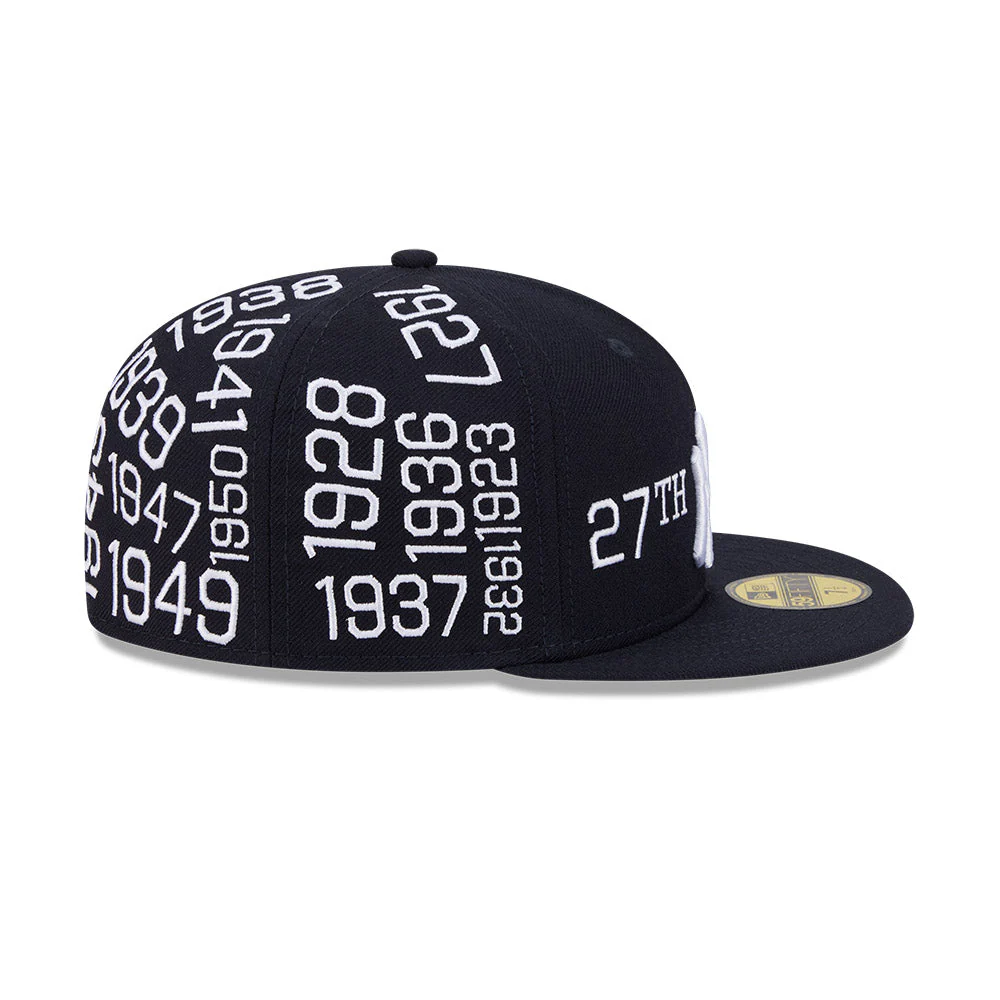 59FIFTY Spike Lee x New York Yankees x World Series Champions Years Wool Navy Fitted - Image 6