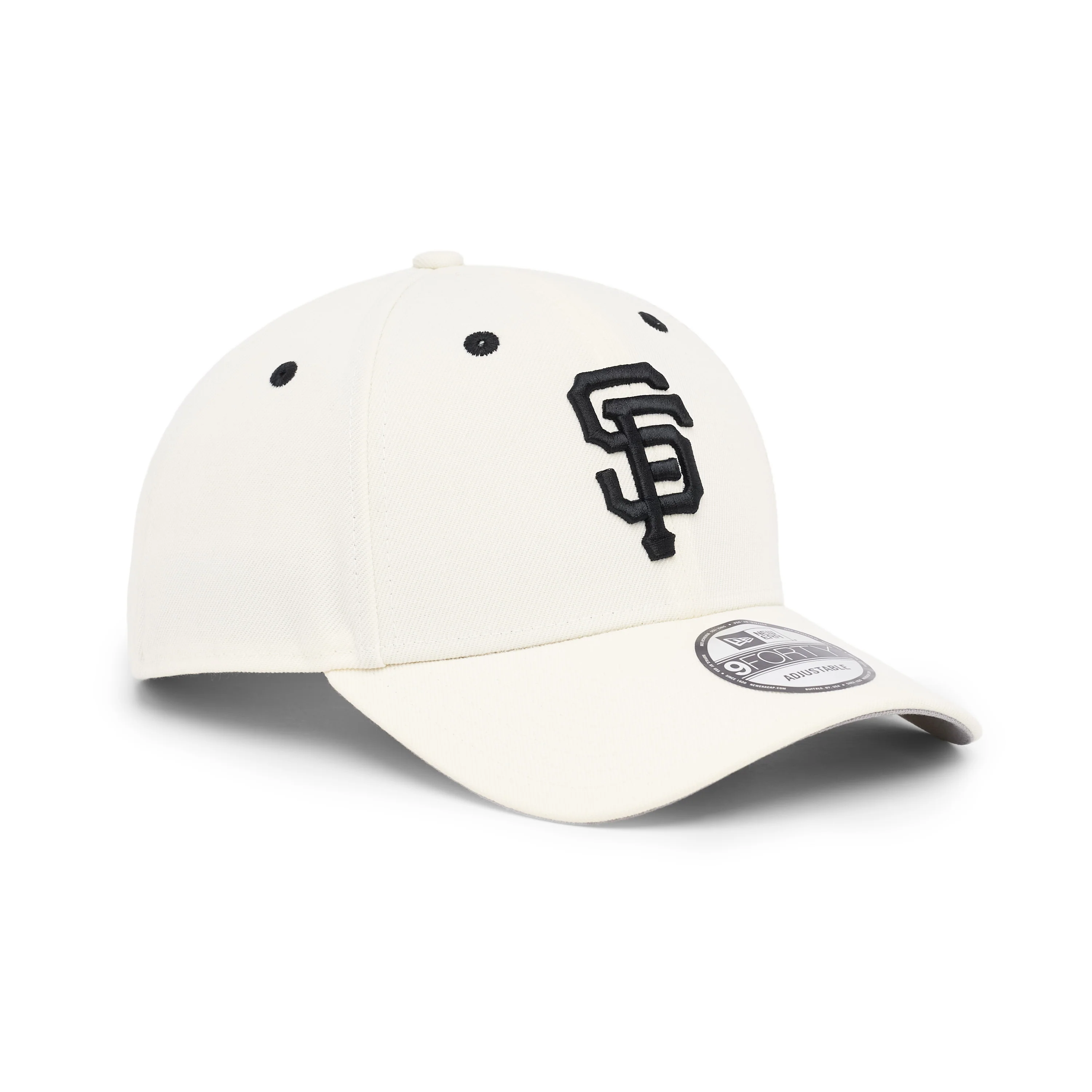 9FORTY San Francisco Giants Chrome White Black Snapback - Image 3