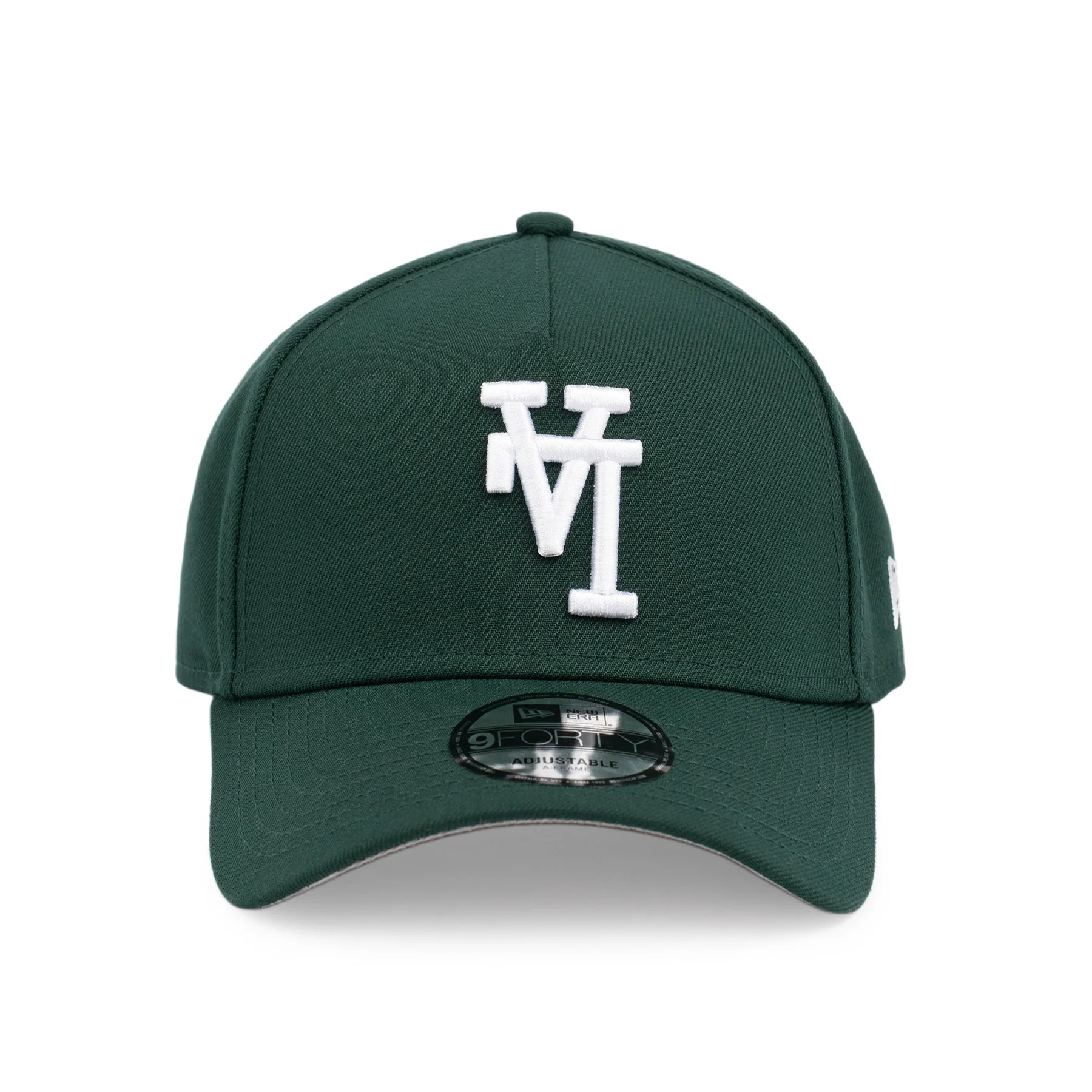 9FORTY A-Frame Los Angeles Dodgers Upside Down Dark Green Snapback - Image 2