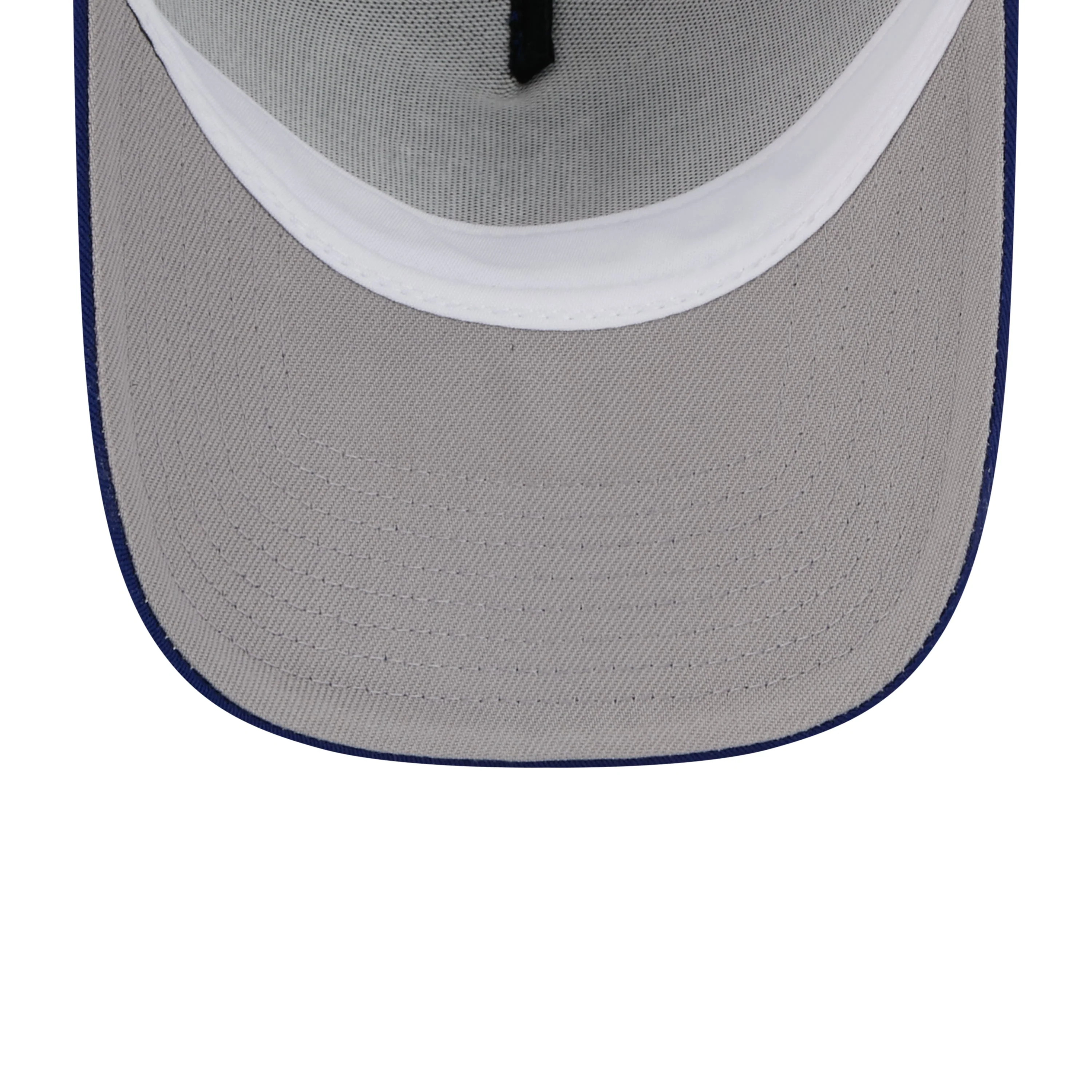 9FORTY A-Frame Trucker Foam Los Angeles Dodgers Upside Down Dark Royal White Snapback - Image 7
