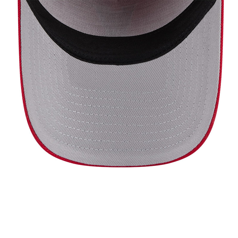 9FORTY A-Frame Los Angeles Angels Upside Down Red Snapback - Image 7