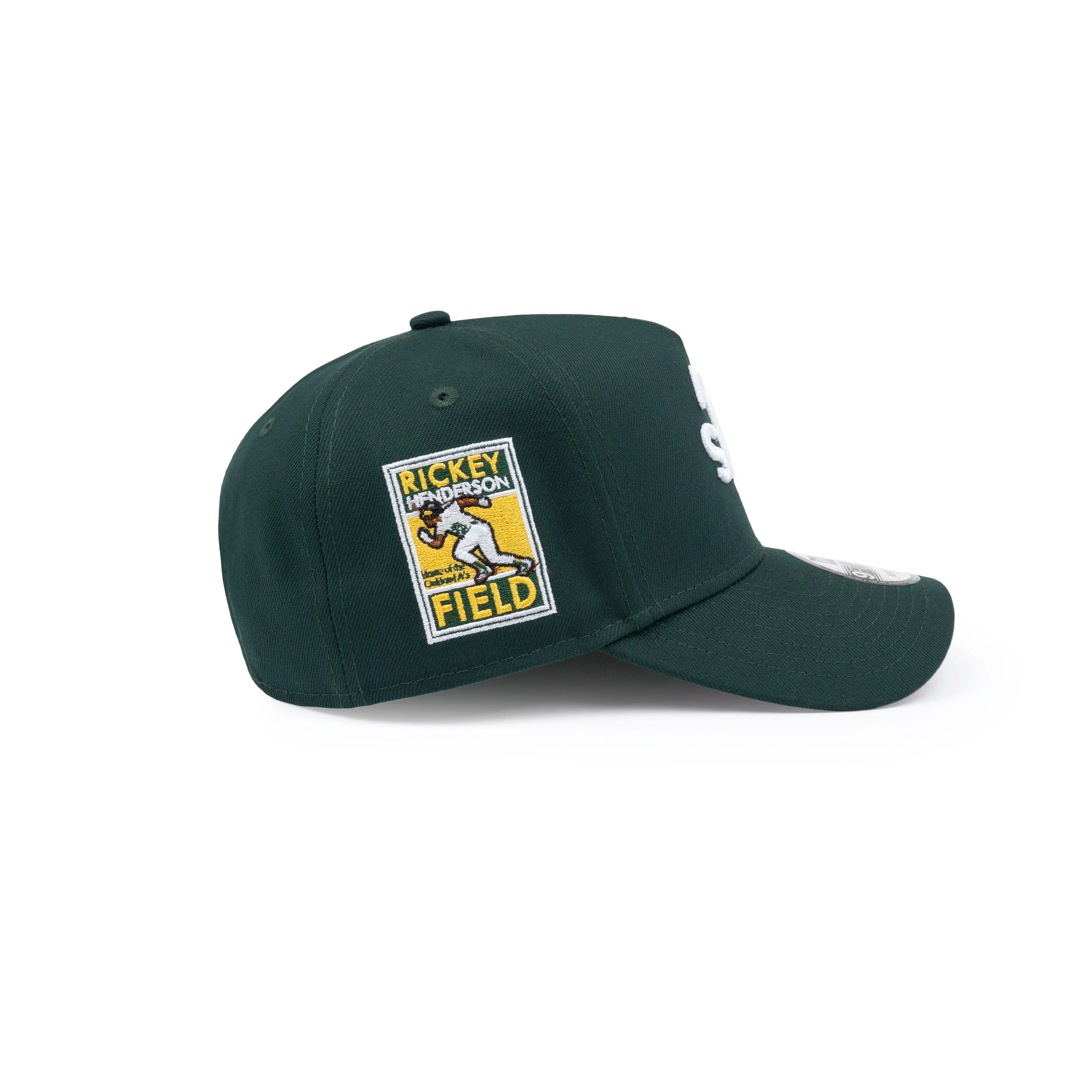 9FORTY A-Frame Oakland Athletics Upside Down Dark Green Snapback - Image 6