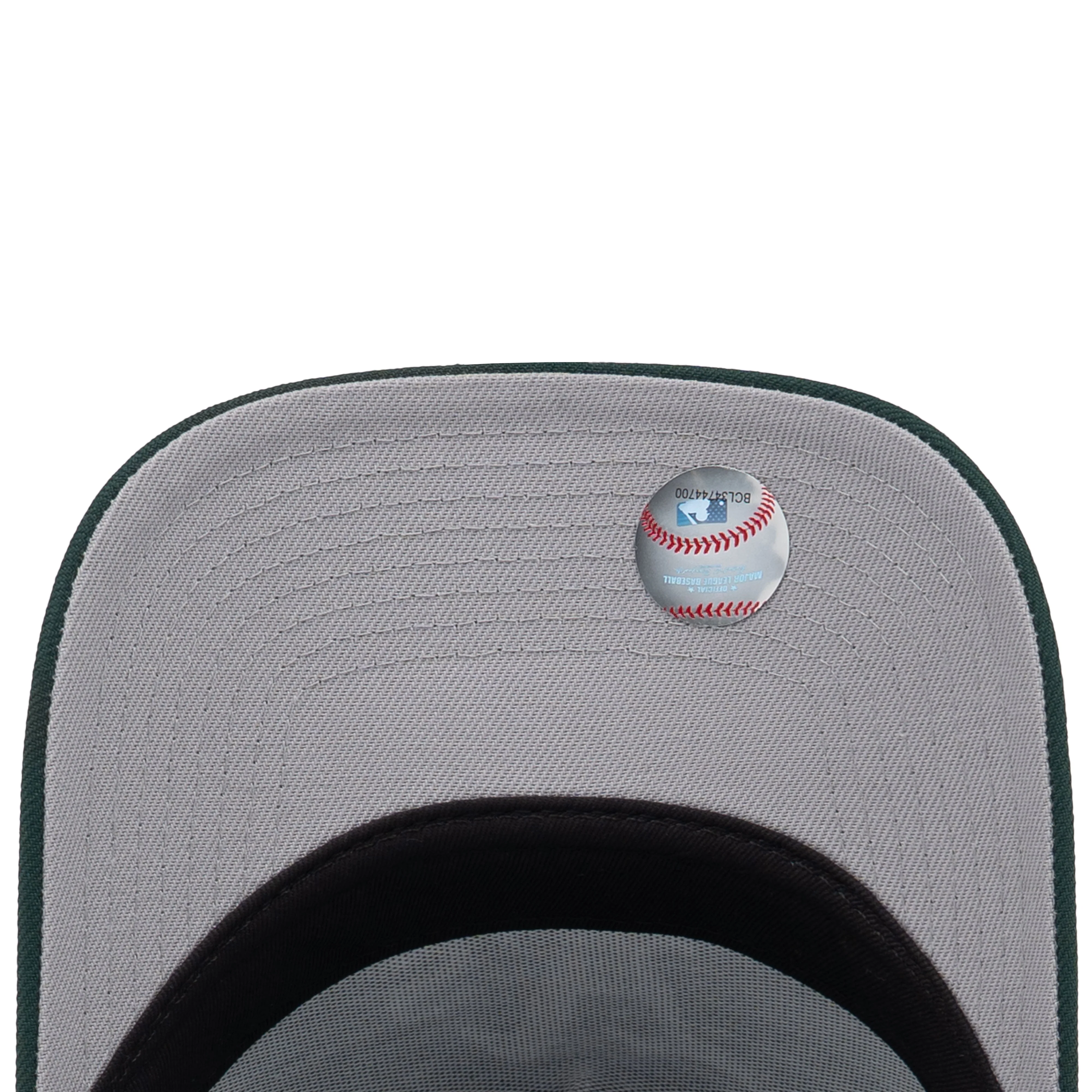 9FORTY A-Frame Oakland Athletics Upside Down Dark Green Snapback - Image 7