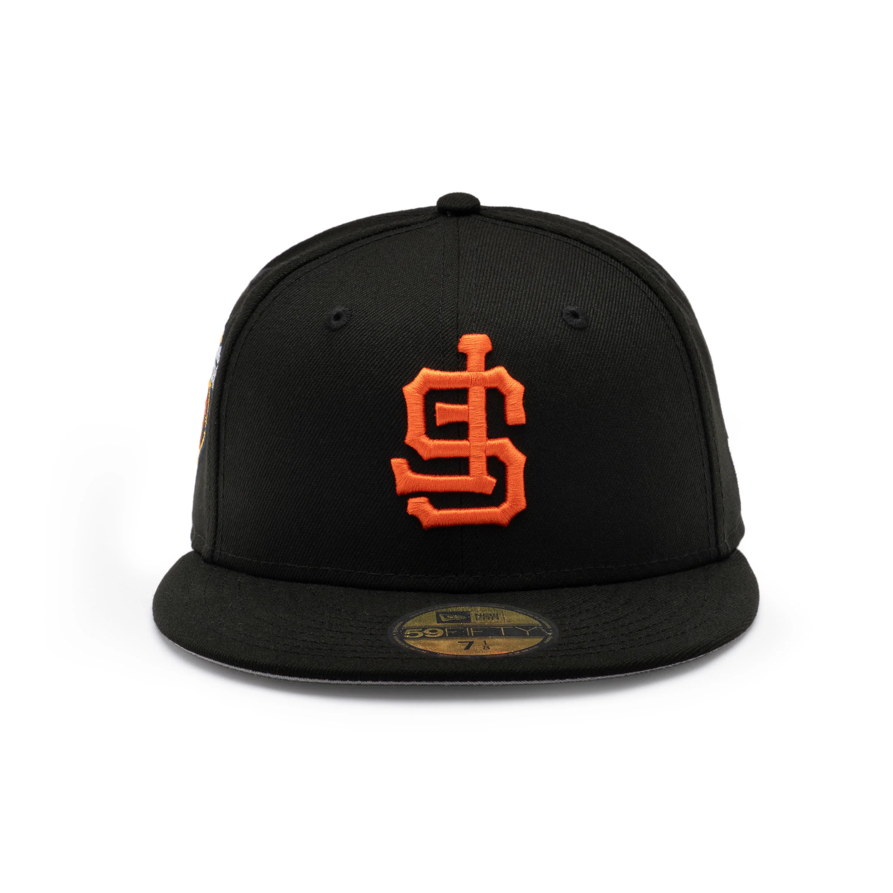 59FIFTY San Francisco Giants Cooperstown World Series Upside Down Black Fitted - Image 2