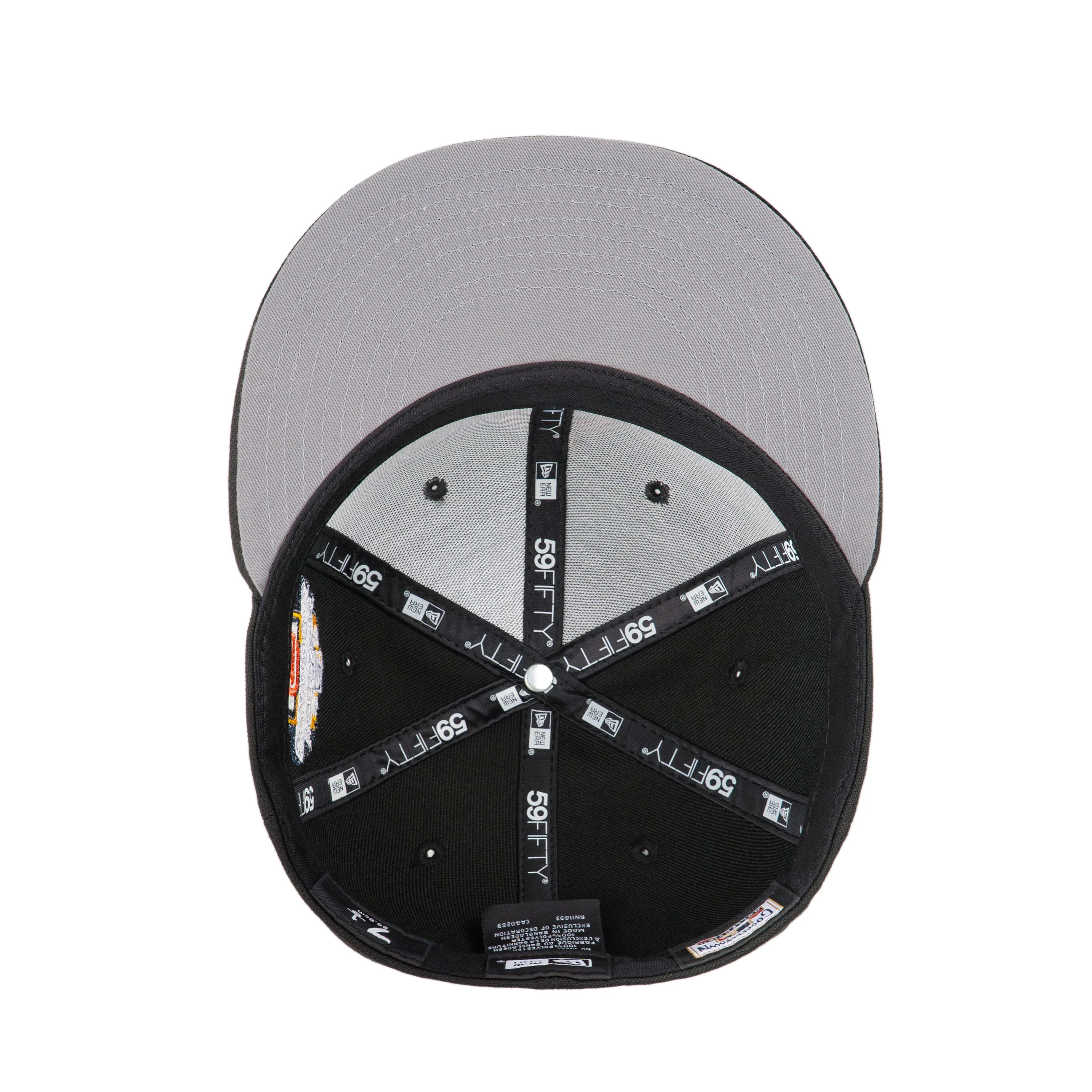59FIFTY San Francisco Giants Cooperstown World Series Upside Down Black Fitted - Image 5