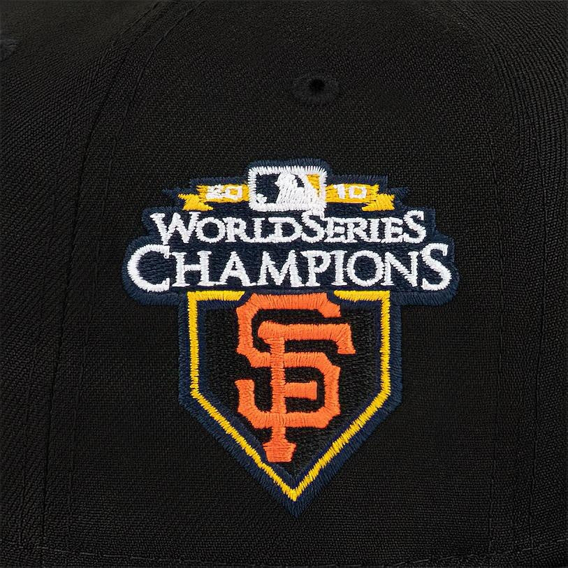 59FIFTY San Francisco Giants Cooperstown World Series Upside Down Black Fitted - Image 7