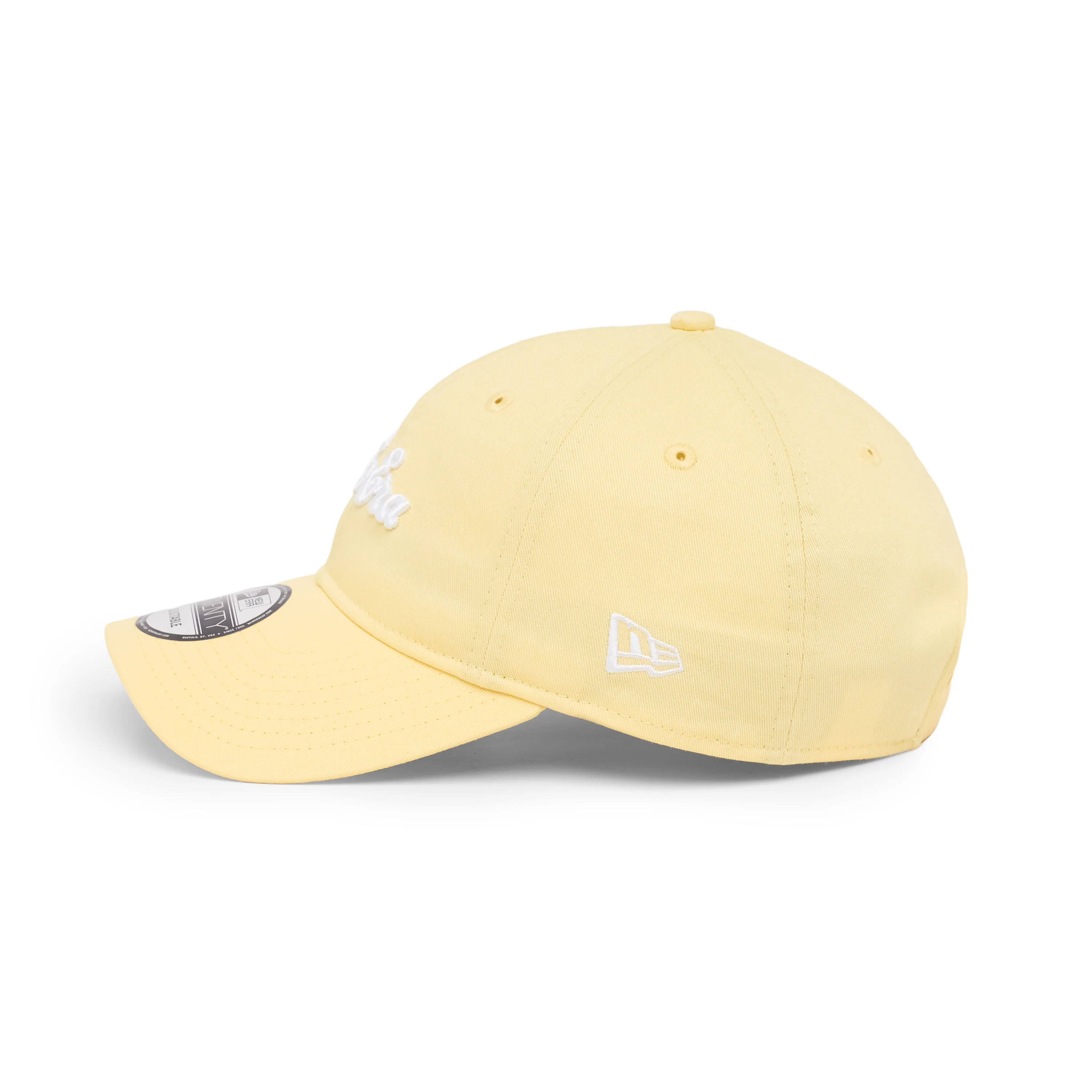 9TWENTY Script Logo Soft Yellow Adjustable - Image 5