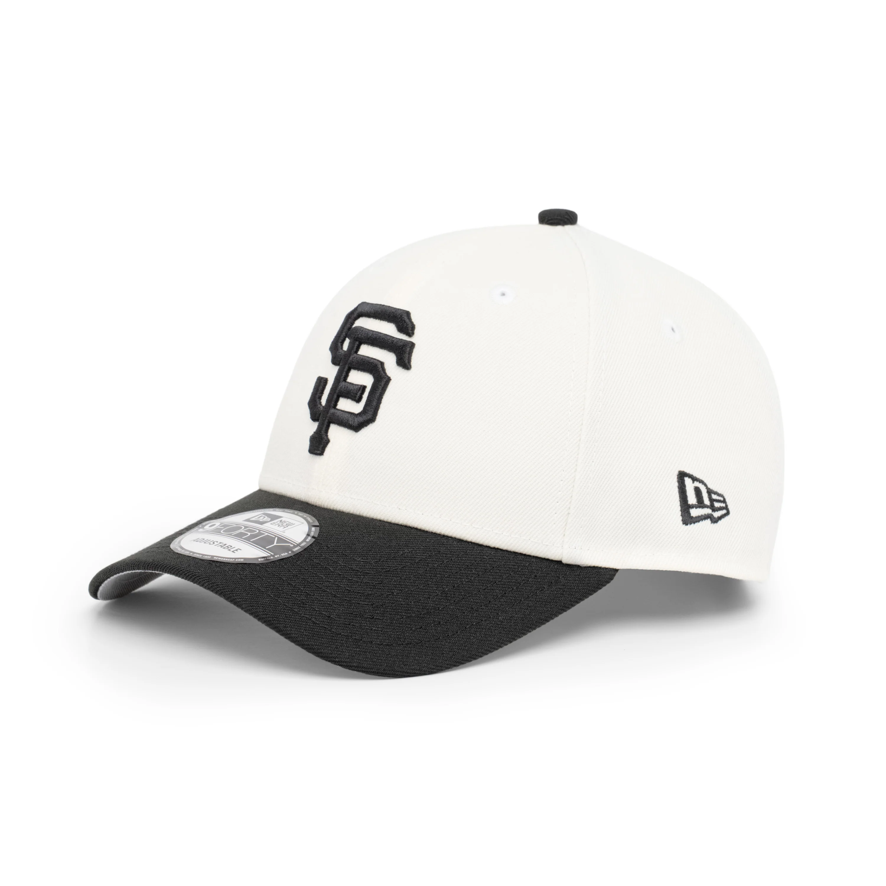 9FORTY San Francisco Giants World Champions 2014 2-Tone Black Visor Chrome White Snapback - Image 3