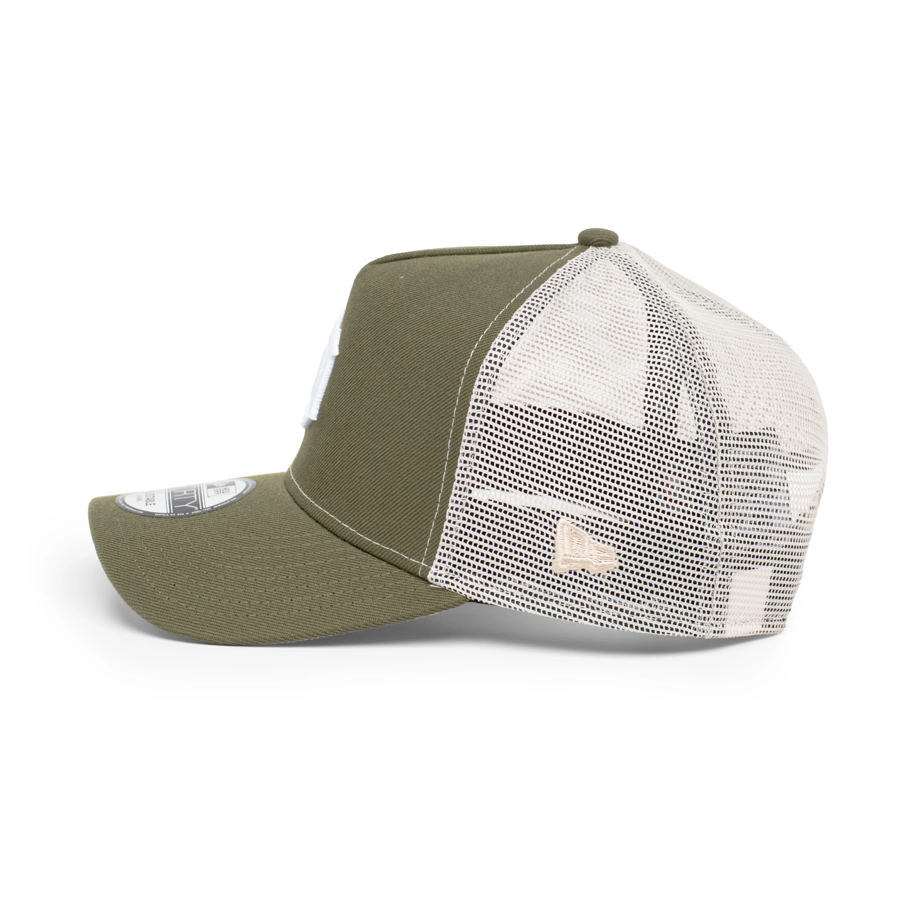 9FORTY A-Frame Trucker Detroit Tigers New Olive Snapback - Image 5