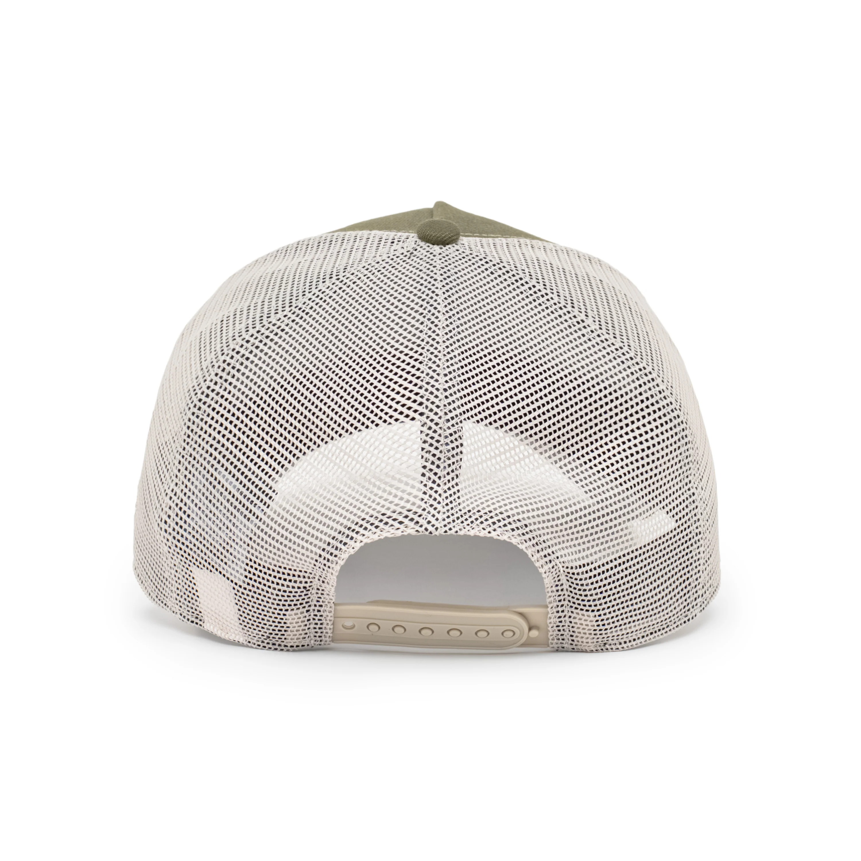 9FORTY A-Frame Trucker Los Angeles Dodgers New Olive Snapback - Image 4