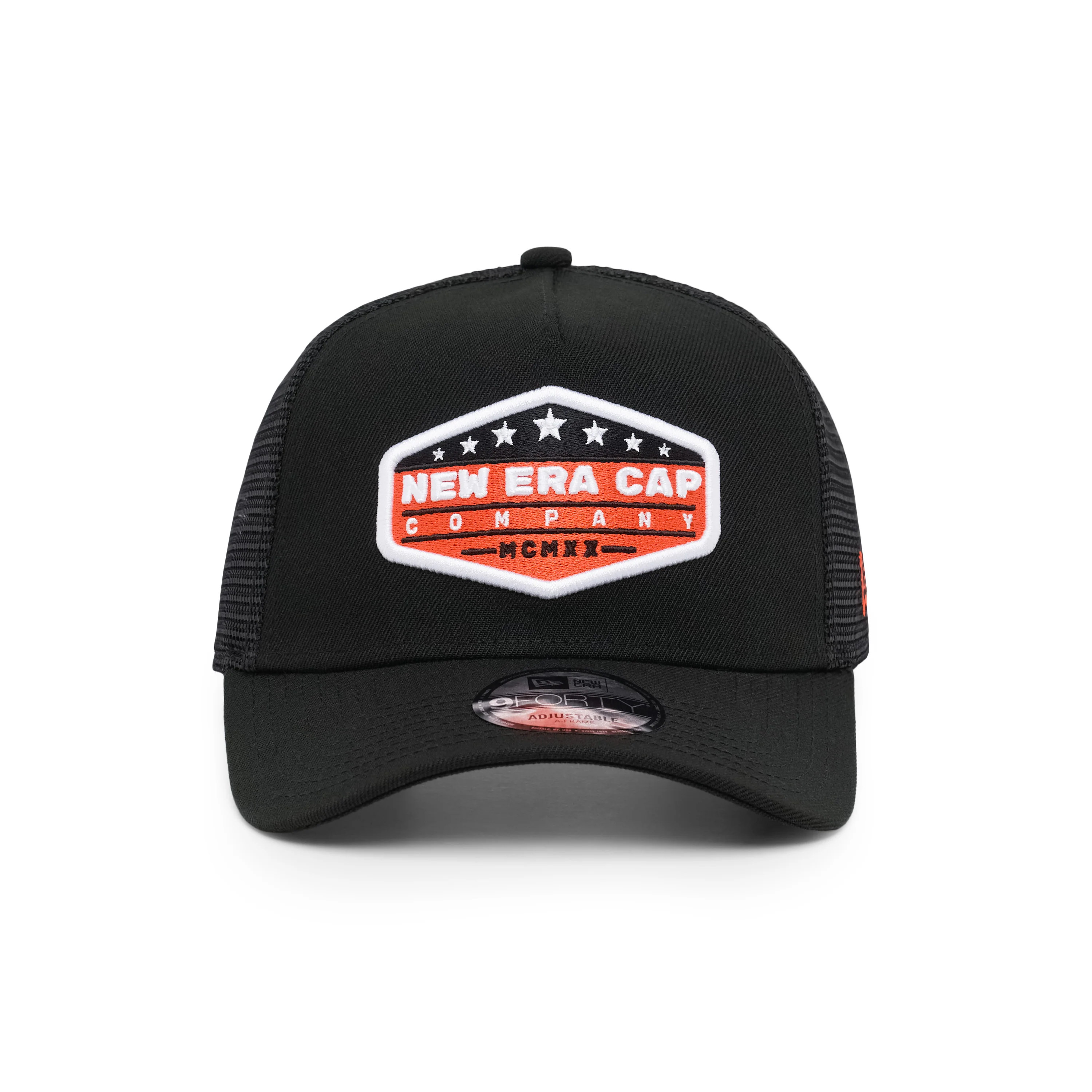 9FORTY A-Frame Trucker New Era Company Black Snapback - Image 2