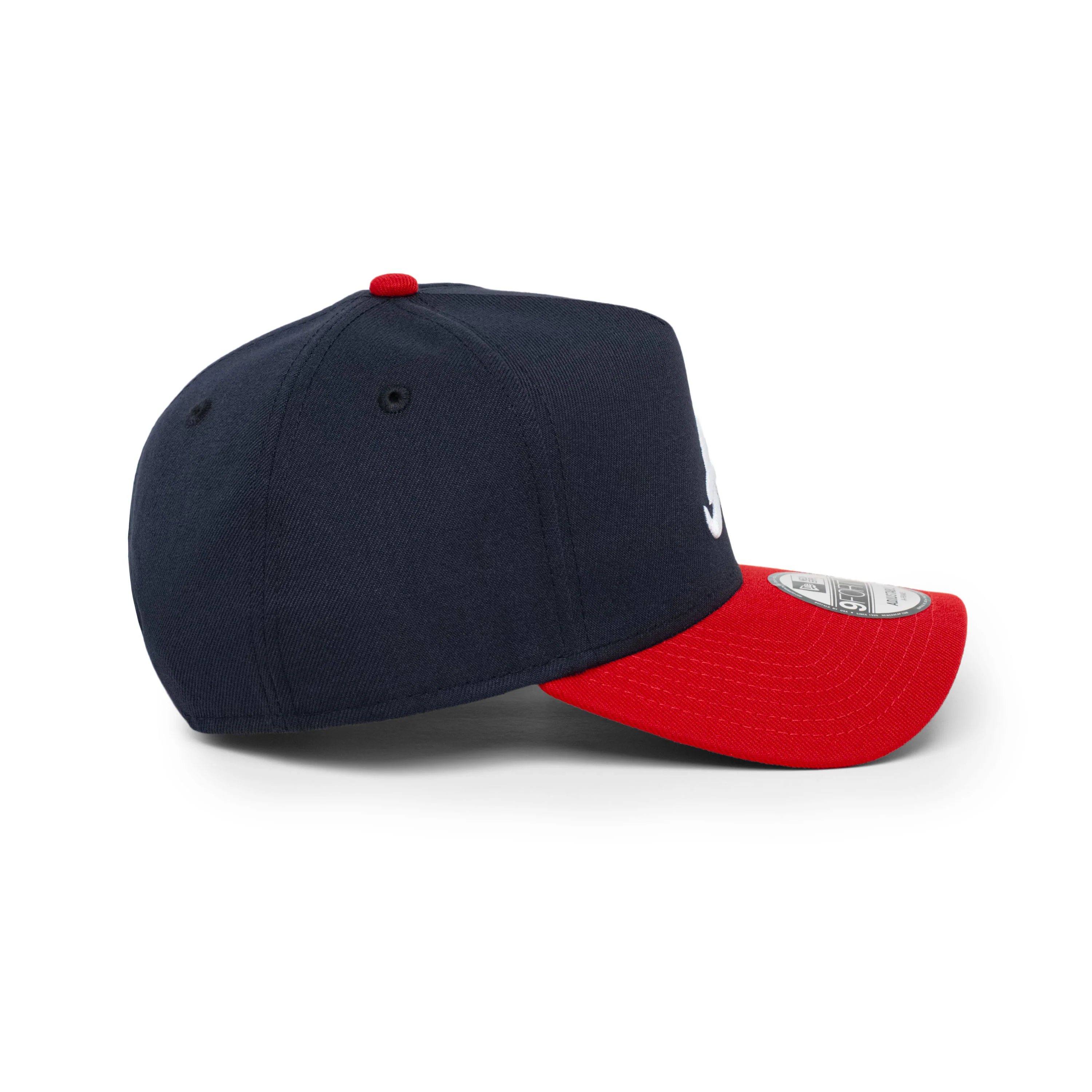 9FORTY A-Frame Atlanta Braves Basic Team Navy Snapback - Image 6