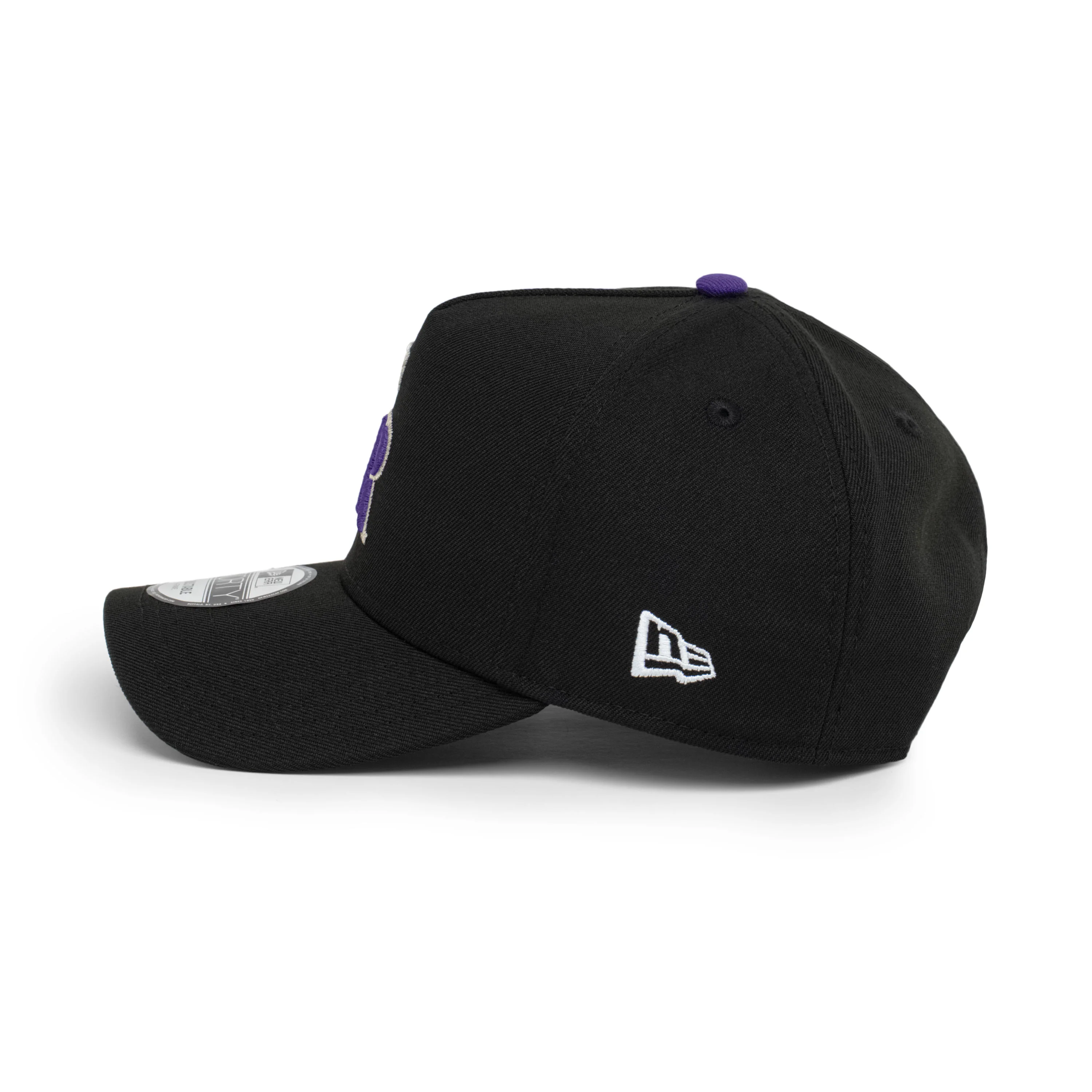 9FORTY A-Frame Colorado Rockies Basic Team Black Snapback - Image 5