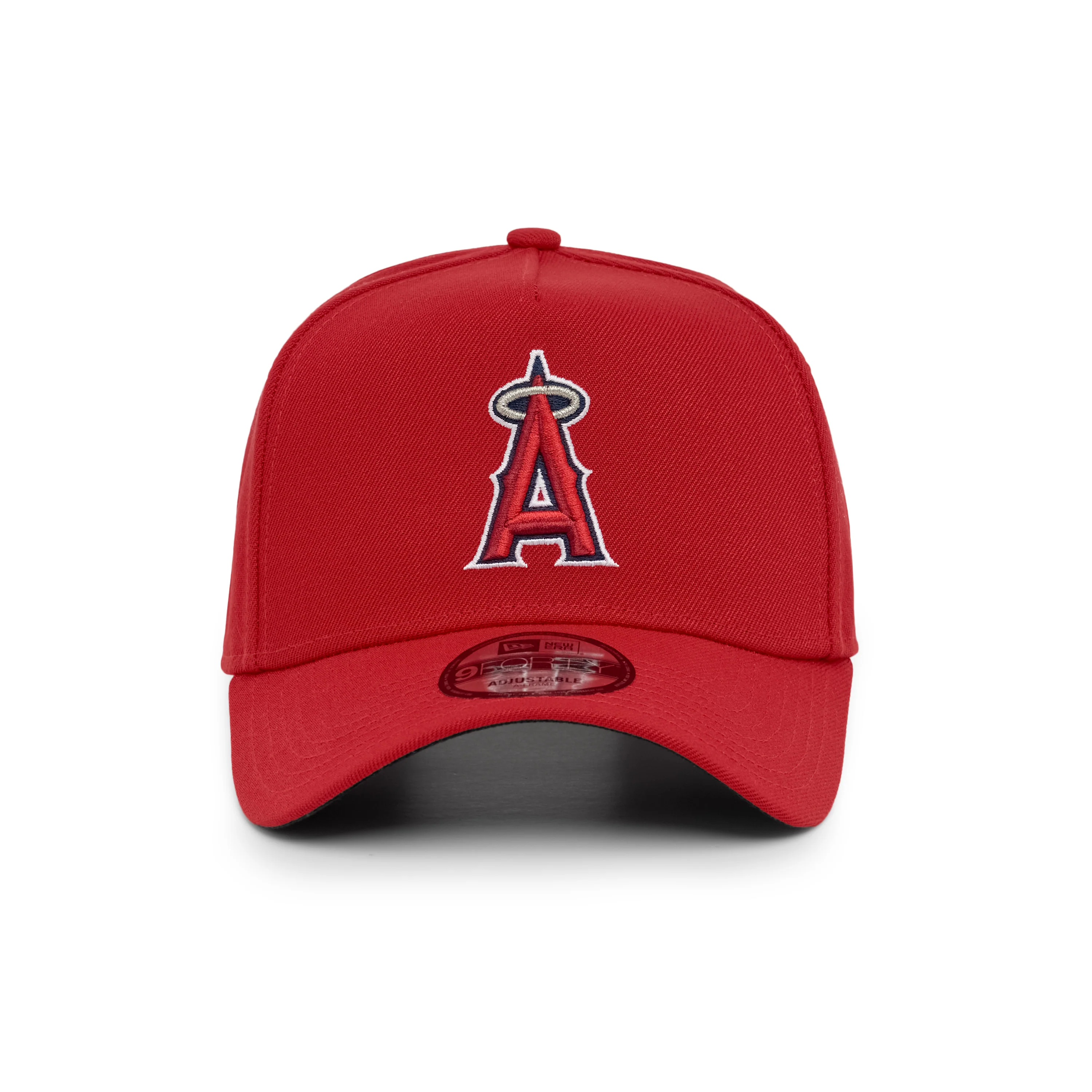 9FORTY A-Frame Los Angeles Angels Basic Team Red Scarlet Snapback - Image 2