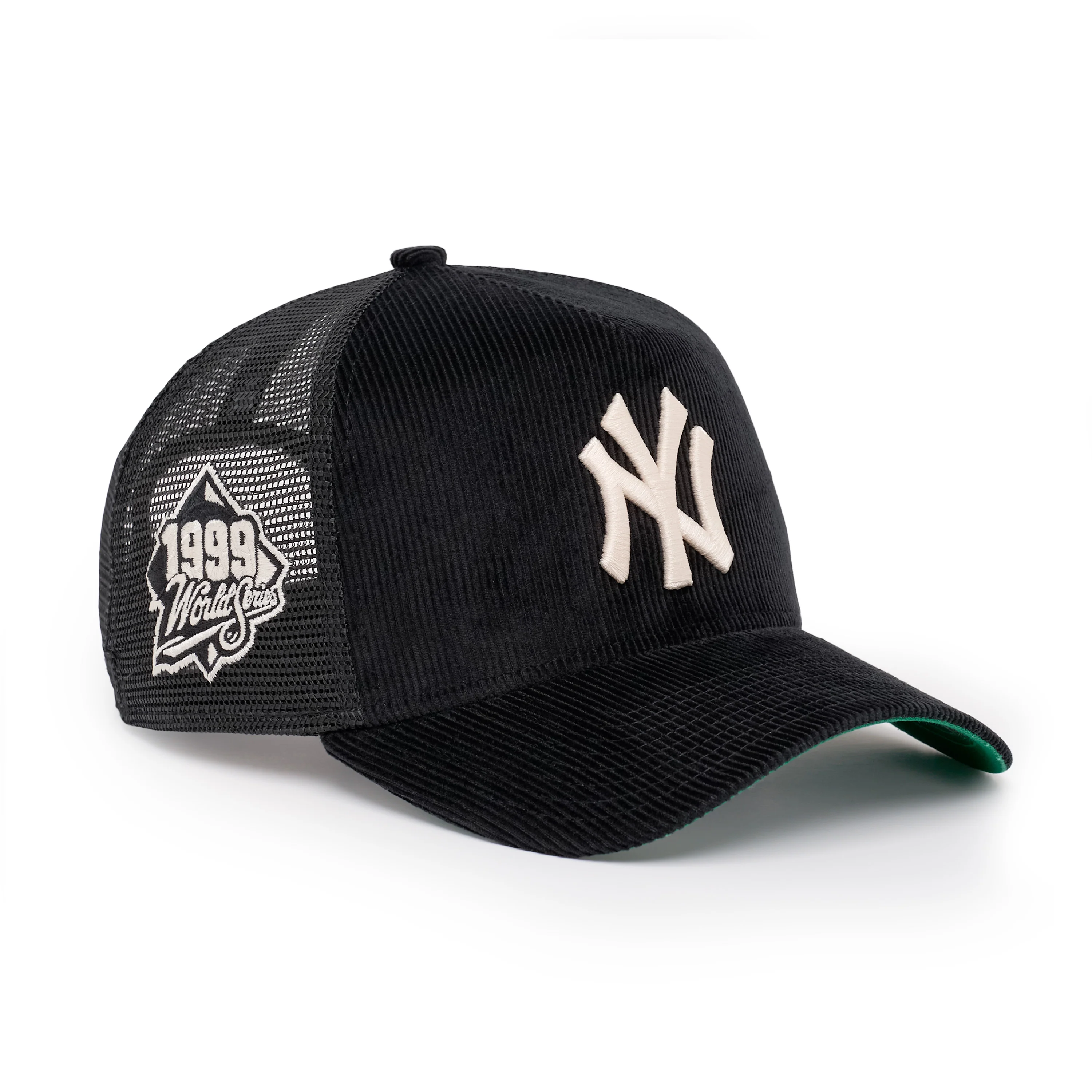 9FORTY A-Frame Trucker New York Yankees 1999 World Series Black Snapback