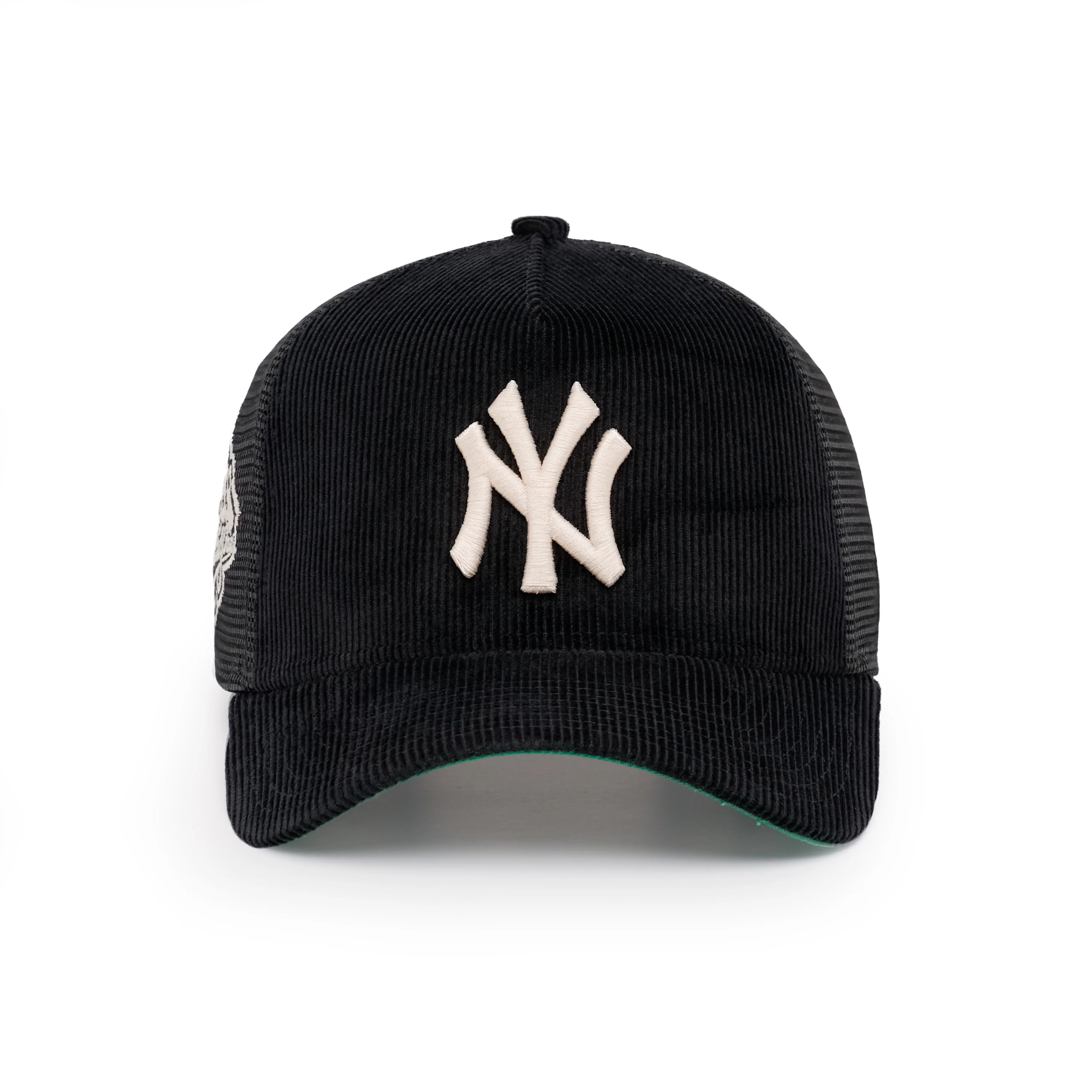9FORTY A-Frame Trucker New York Yankees 1999 World Series Black Snapback - Image 2
