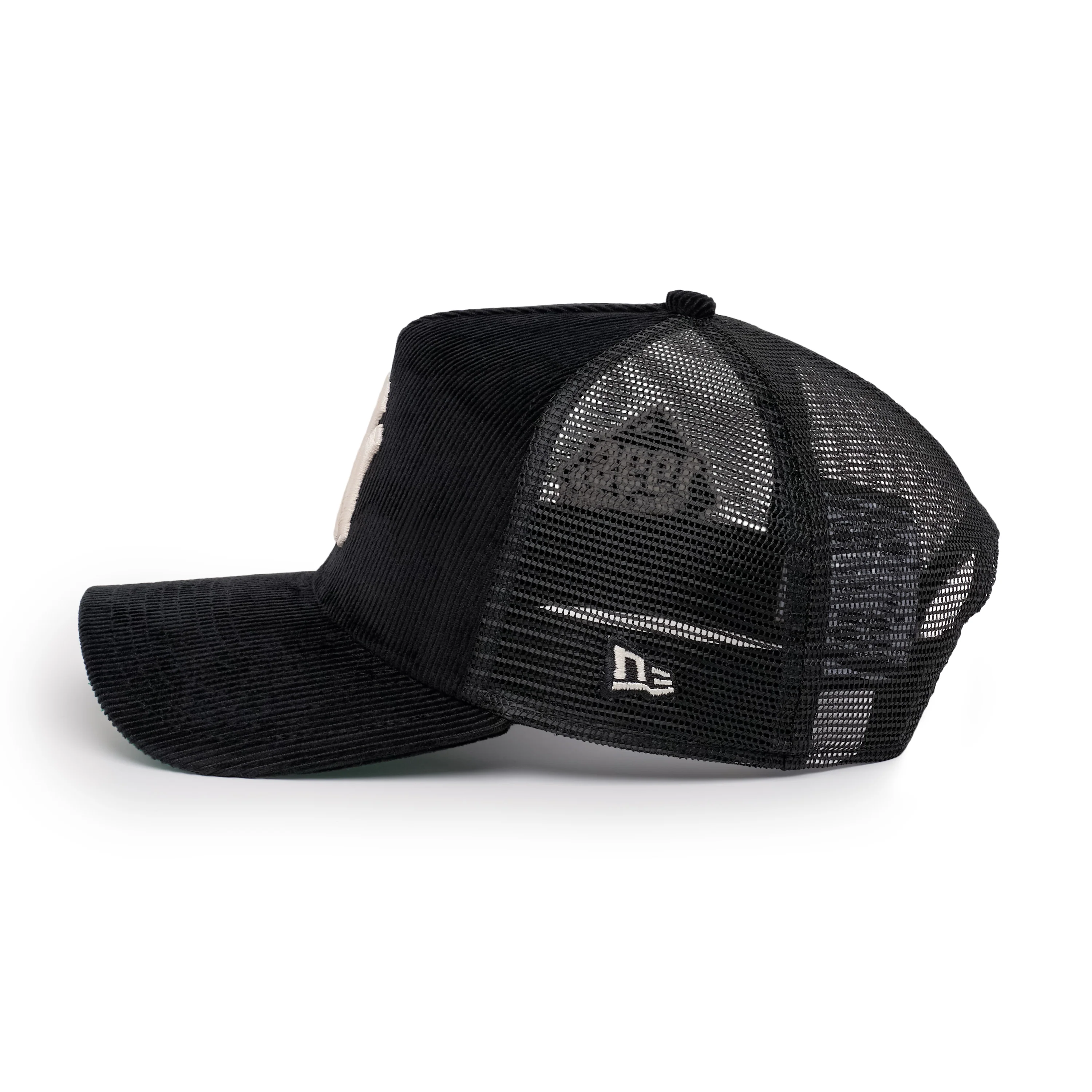 9FORTY A-Frame Trucker New York Yankees 1999 World Series Black Snapback - Image 6