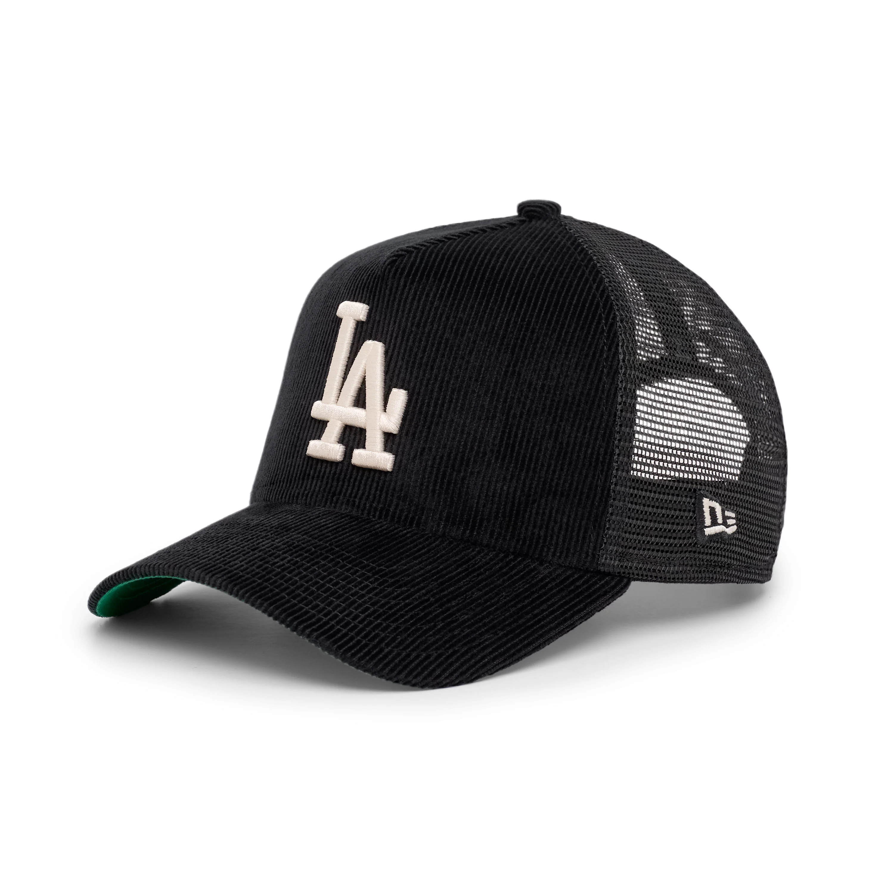 9FORTY A-Frame Trucker Los Angeles Dodgers Stadium 60th Anniversary Black Snapback - Image 3