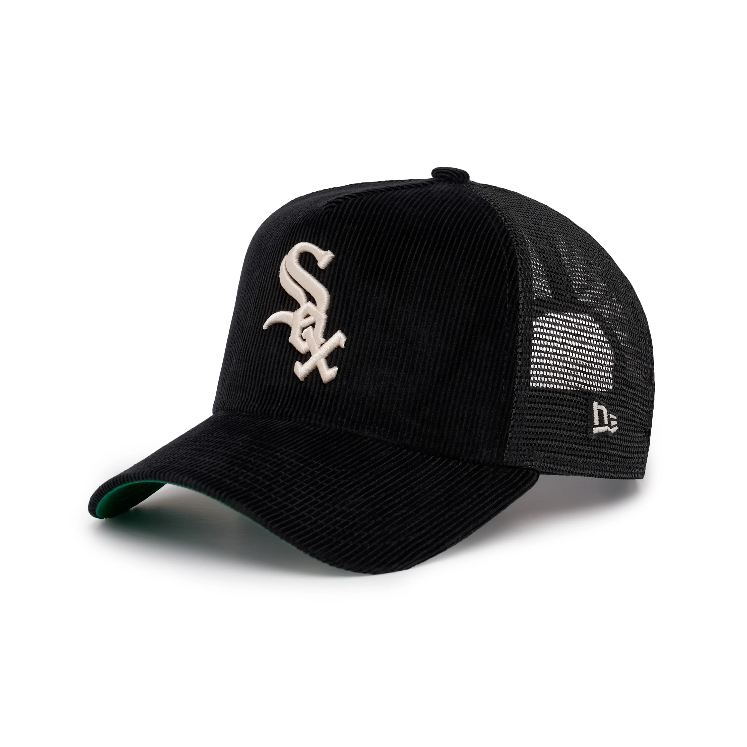 9FORTY A-Frame Trucker Chicago White Sox Comiskey Park Black Snapback - Image 3