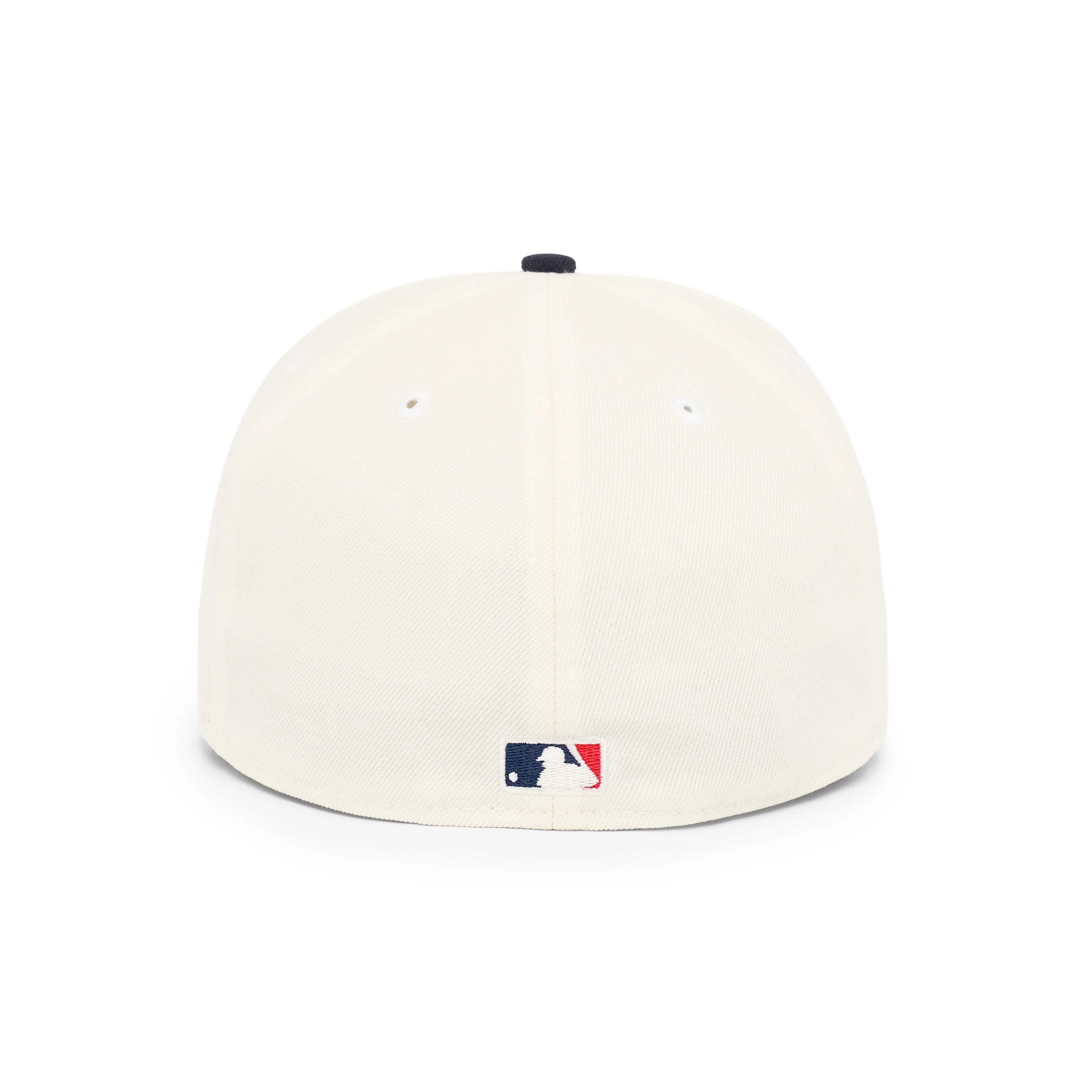 59FIFTY New York Yankees 2-Tone Navy Visor Chrome White Fitted - Image 4
