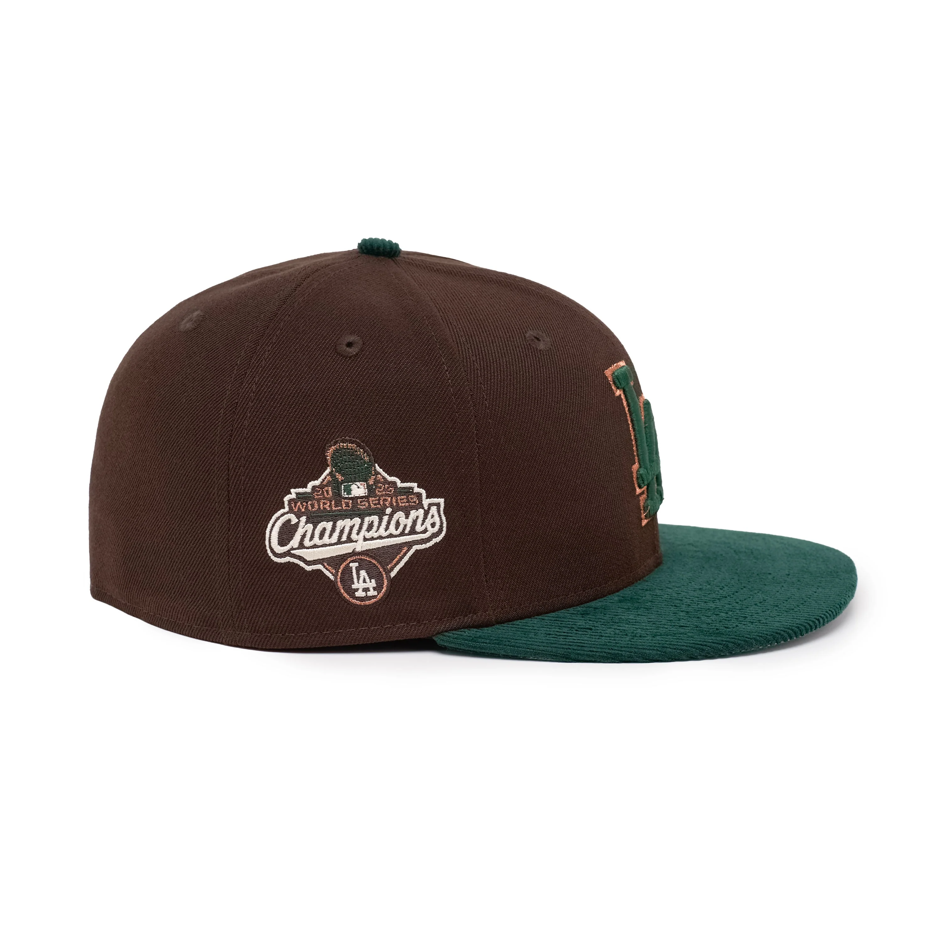59FIFTY Los Angeles Dodgers World Series Champions 2025 Brown Fitted - Image 5