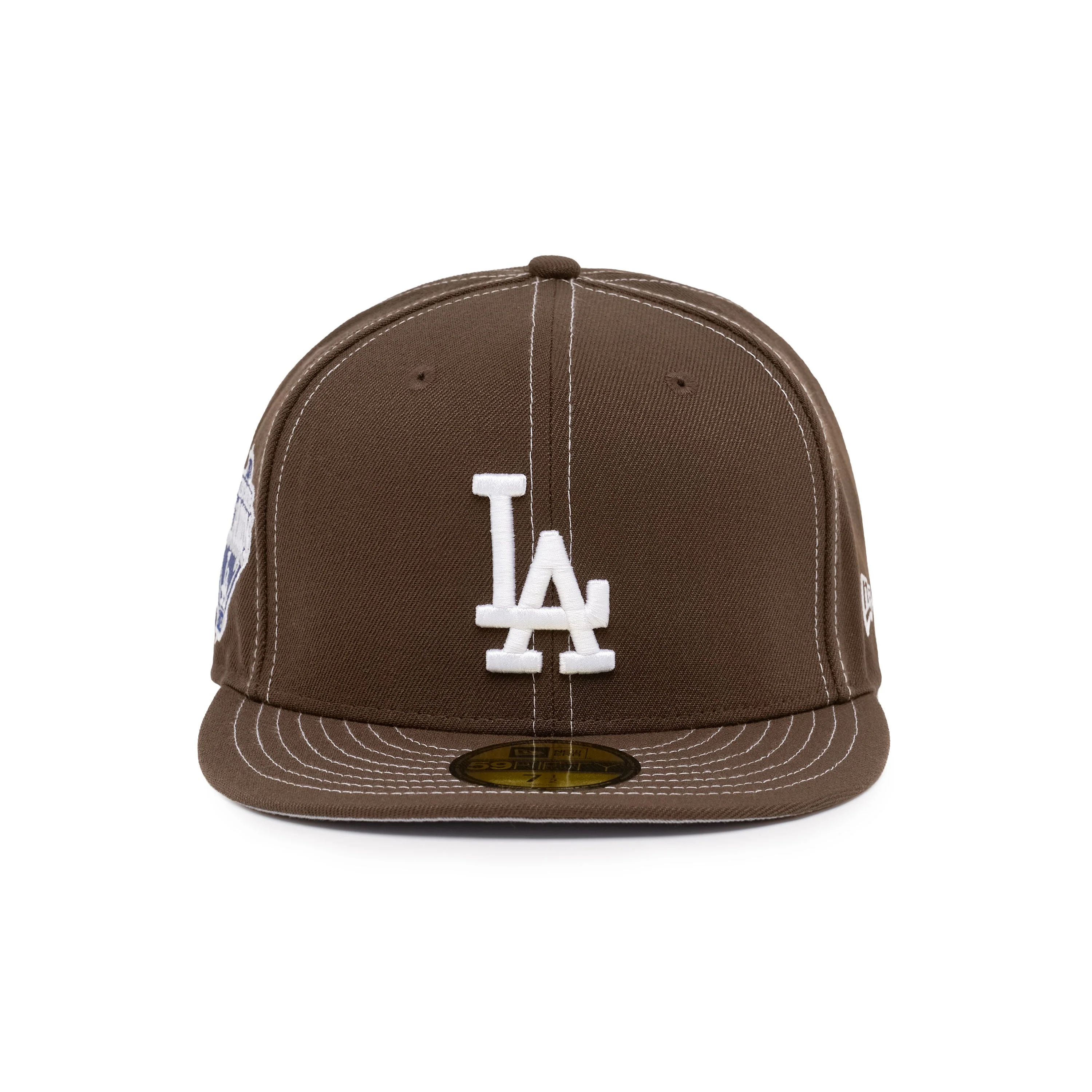 59FIFTY Los Angeles Dodgers Back To Back World Series Champs Walnut Fitted - Image 2