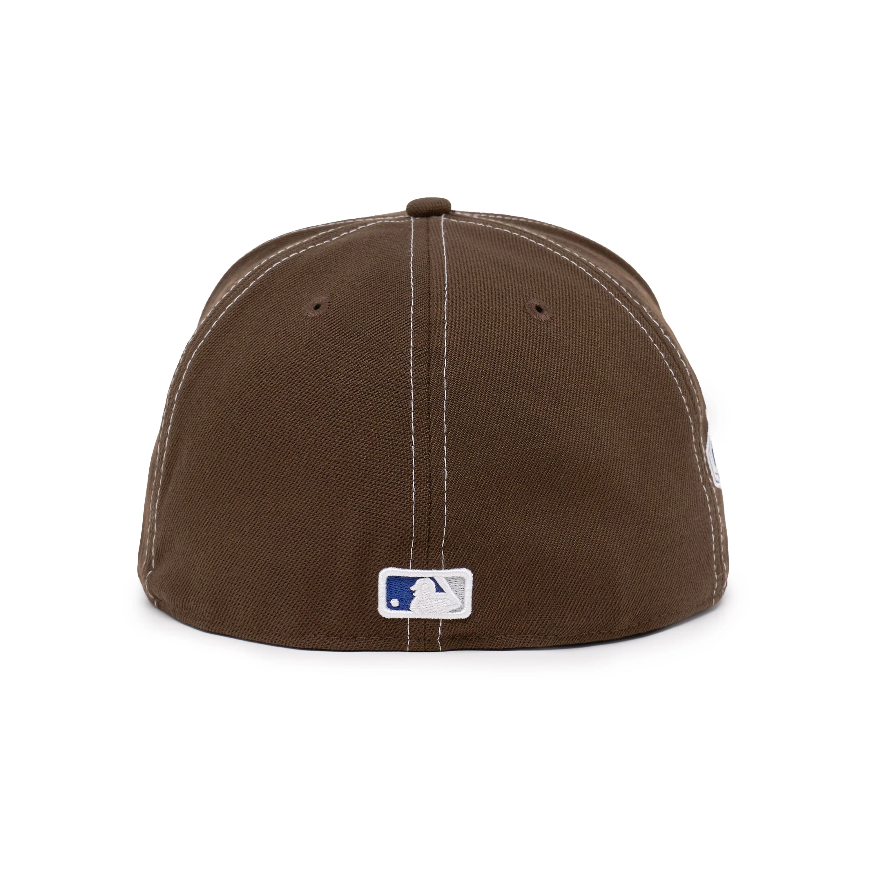59FIFTY Los Angeles Dodgers Back To Back World Series Champs Walnut Fitted - Image 4