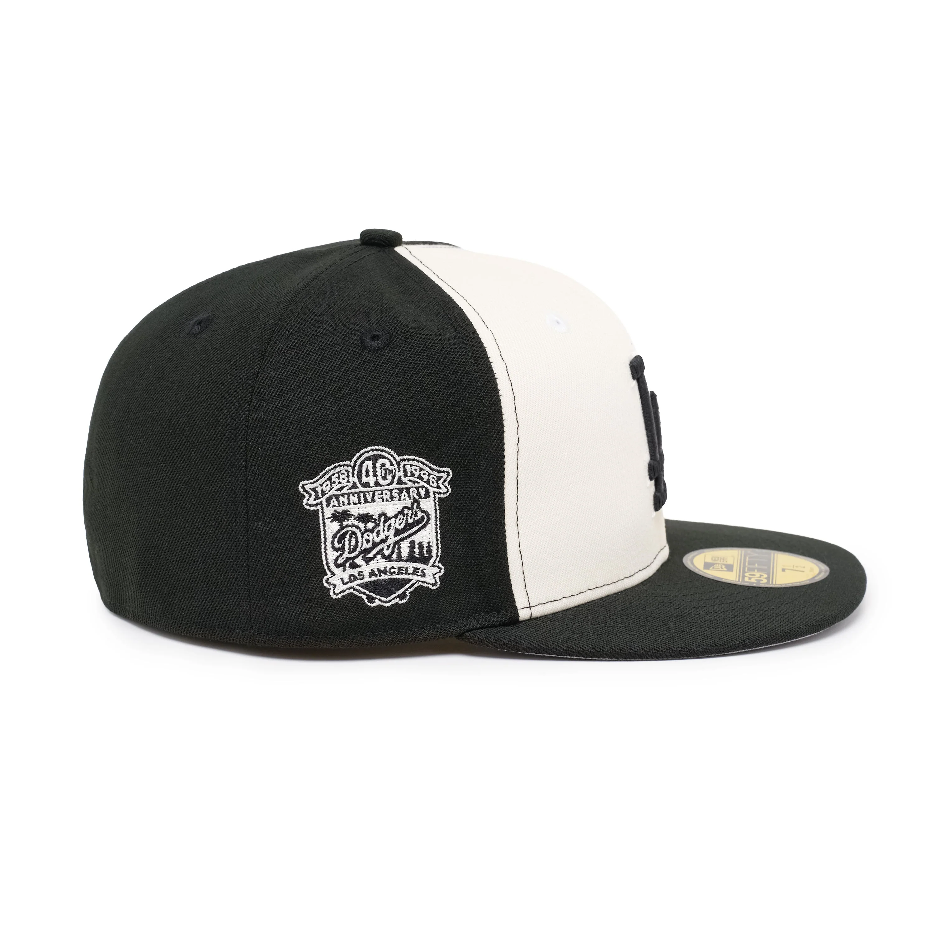 59FIFTY Los Angeles Dodgers 40th Anniversary Chrome Black Fitted - Image 5
