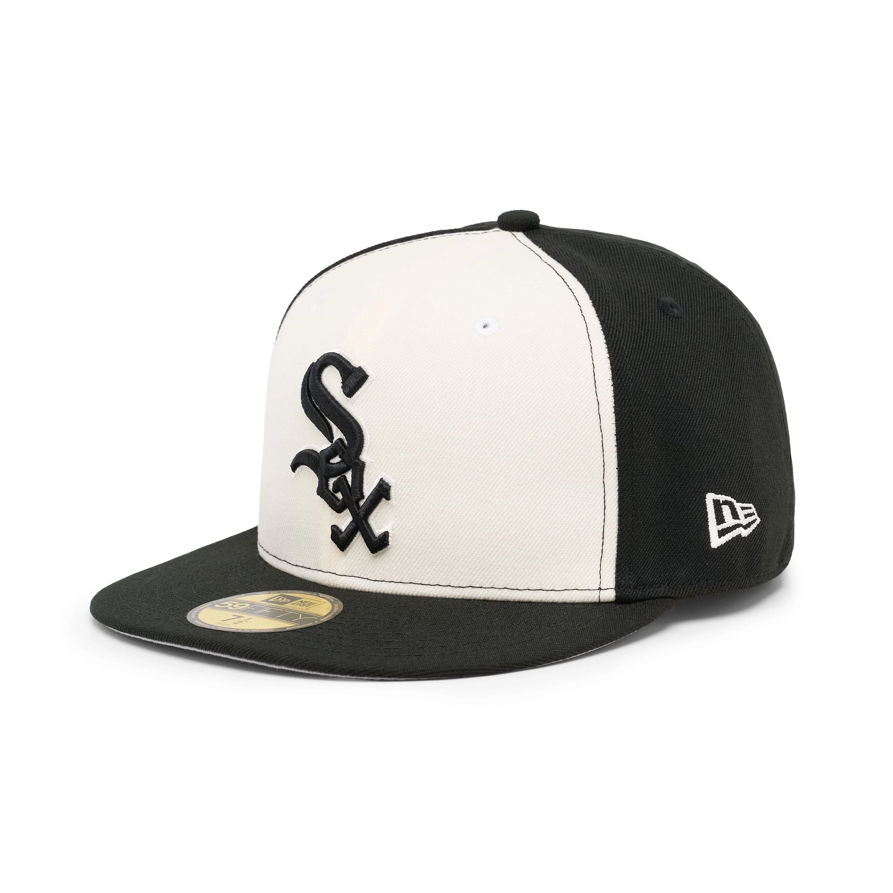 59FIFTY Chicago White Sox 95 Years Chrome Black Fitted - Image 3